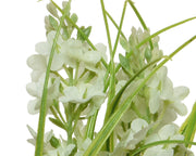 Avozierte künstliche Blüten von Polyester mit Band