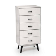 Kampagne 5 schwarze weiße Schubladen 60 x 40 x 118 h cm cm
