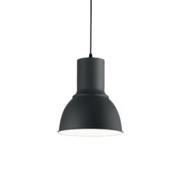 Schwarzer industrieller Küchenraum Kronleuchter 23,5 cm