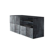 TV Base TV 1 Anta 1 Schubladenoxid Finish L.122 S. 42 H.57 cm