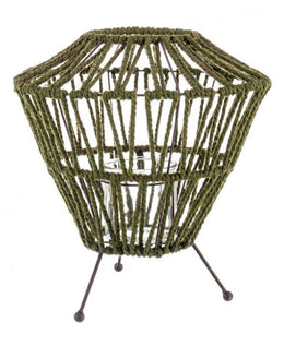 4x Lanterna Gras Treppiede Verde l