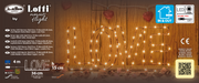 Liebe Kupfer Marrone Microne LED 36 cm heißes Weiß