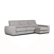 Duke Grey Sofa Halbinsel reversibel und Effez -Bettfunktion