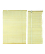 Walnussbambus -Rollverschluss mit leichter Grenze - 180x300x12 cm