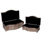 Holzkiste 1-2 Rechteckig brauner CM36X20.5H14.5