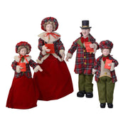 Familie Cantori Red Fabric Scottish 4pz CM21X15H70