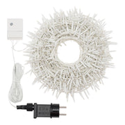 Bandkette Ø6cm NTLG 1000 Miniliertes weißes Kabel 4+30,5 m Weihnachtslichter