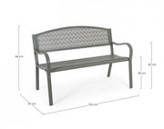 Lizette Dark Olive Bench Bank