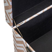 Blazing Eco-Leder 1-3 Rechteckig braun CM64X40H35