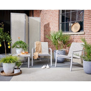 Quebec Wohnzimmer 3 Stück grau