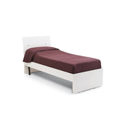 Eines weißes Bett zwischen Schlafzimmer für Schlafzimmer CM 200x85xh 98