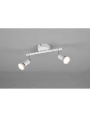 Double Lamp Spot Gu10 Bianco Bianco des Beleuchtungstrios.