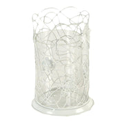 Weißmetallhalter C/Große Schmetterlinge CM13X13H20