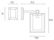 Anwendung am Ende der E27 -Domus -Bianco -Linie
