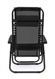 Deckstuhl Martin Black Outdoor