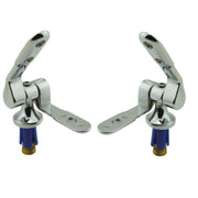 Wasserabdeckungen für die Ausführung mit einstellbaren Metallscharnieren