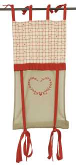 Beige Ro Stoff Fenster Vorhang. re0648 cm. 45 x 160