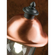 Outdoor -Laternenpfahl -Stab -Stempelstruktur von grauem Aluminium 128 c cm