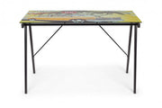 Junger Kalifornien Glass Desk 113x58 cm