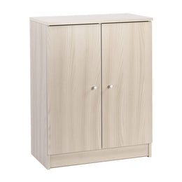 Niedrige Mehrzweckgarderobe zwei Türen Lichtleuchte 62x34x H80 cm