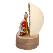 Gnomharz mit roter Laterne CM38X20H40