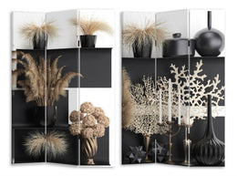 Drucken Bildschirm 3 Türen Vasen CM120.6x2.5H180