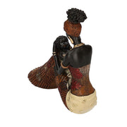 Statue Resin Afrikanerin CM18.5x6H17