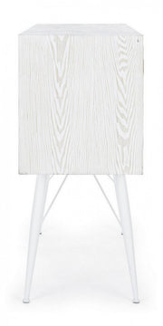 Credenka 2 Türen 2 Schubladen Eloise in Naturholz 80H CM