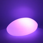 Mehrfarbige wiederaufladbare Kunststoff -LED -LED -Lampe 40x30h CM