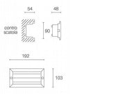 Geschlossene Sammlung 10W LED 4000K Black Escape Line
