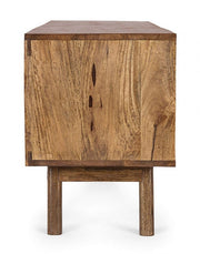 2 -door -Fernsehschrank -1 Vintage -Style -Holzschublade