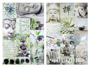 4x Druck auf lucid Canvas Medita ASS2 60x90