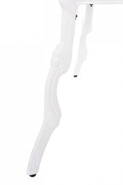 Weißer viktorianischer weißer Aluminium D80 cm Tabelle