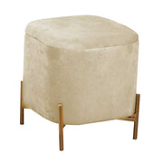 Pouf Velluto Cream CM38X38H45