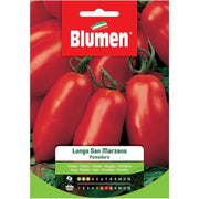 Lange Tomatensamen San Marzano im Umschlag