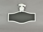 Rechteckige Koch mit Lavagna -Metall ausgestattet CM54.5x41x2