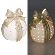 Gold Gold Geschenkpaket mit runden LED CMø13.5H16