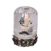 Glaskugel mit schneeweißem Vater Zylinder cmø8h10.5