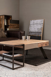 Grauer Teppich in Naturfaserfusion 200x300 Stil