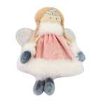 Engel in rosa Stoff CM 13H17