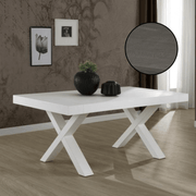 Extendable Table Gondar 180x100 Rovere Grafite Effez