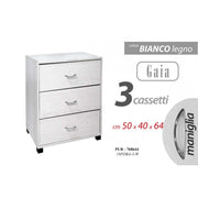 Raumkiste der Schubladen drei Schubladen 50 x 40 x 64 h cm