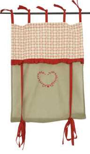 Beige Ro Stoff Fenster Vorhang. re0649 cm. 75 x 160