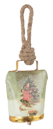 12x Pendaglio Wandi Campana Pino Green