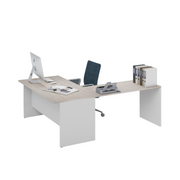 Reversible Ecke Ding Desk Olmo H74X160x200 cm