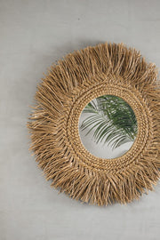 Spiegel mit natürlicher Illusionsrahmen Cod. 0242648