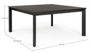 Extendable Table Konnor Anthracite Garden