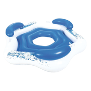 BESTWAY Floating Island Blasable Donut für 3 Menschen 43111 vom Sea Swimming Pool
