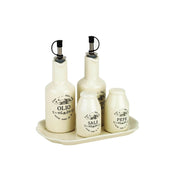 Set von Öl-Cure-Pepper-Kuchen c