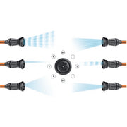 Ausziehbare Rohrfederung 25 Meter